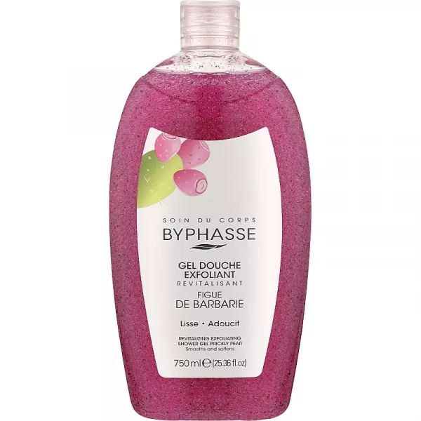 Byphasse Revitalizing Exfoliating Shower Gel Prickly Pear ����������-���� ��� ���� � ��������