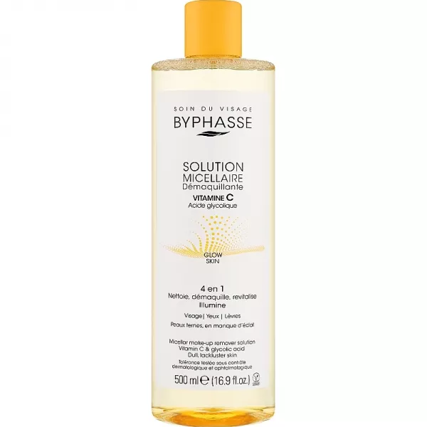 Byphasse Micellar Make-Up Remover Solution with Vitamin C & Glycolic Acid ����������� ���� � ��������� � � ���������� ��������