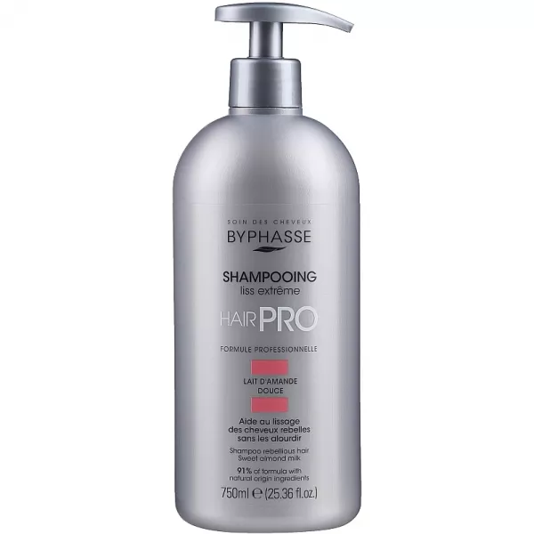 Byphasse Hair Pro Shampoo Liss Extreme ������� ��� ��������� � ������ �����