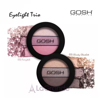GOSH Eyelight Trio Eye Shadow   