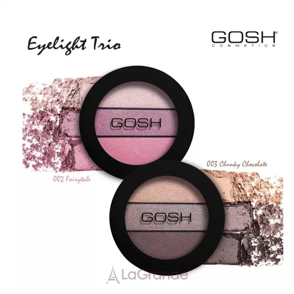 GOSH Eyelight Trio Eye Shadow ���� ��� ���
