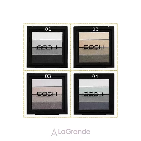 GOSH Smokey Eyes Palette ���� ��� ���