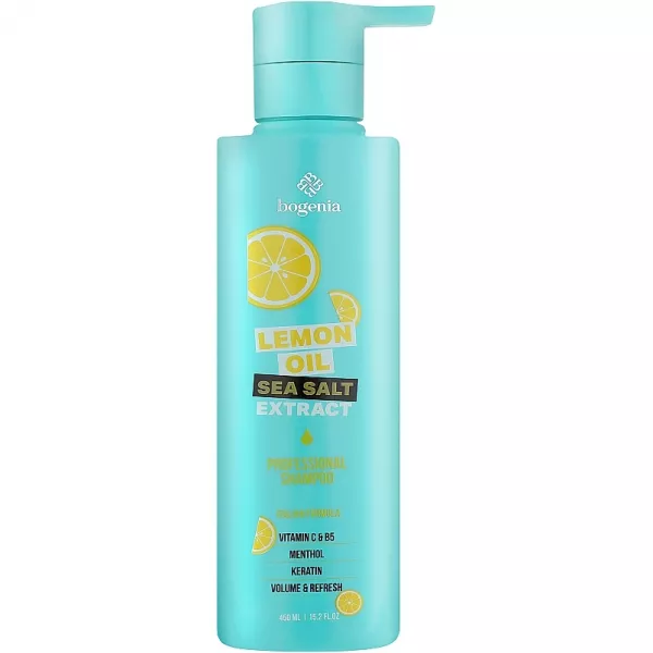 Bogenia Lemon Oil Sea Salt Extract Professional Shampoo ������� ��� ������� � ���������� ������� ��� �� �볺� ������