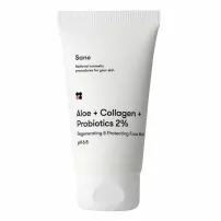 Sane Aloe + Collagen + Probiotics 2% Regenerating Protecting Face Mask ����� ��� ������� � ����