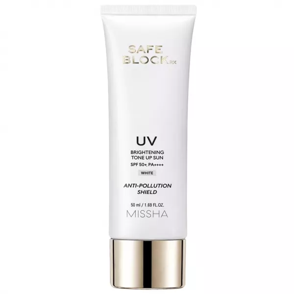 Missha Safe Block RX Brightening Tone Up Sun SPF50+ PA++++ ����������� �������������� ���� ��� ���� SPF50+ PA++++