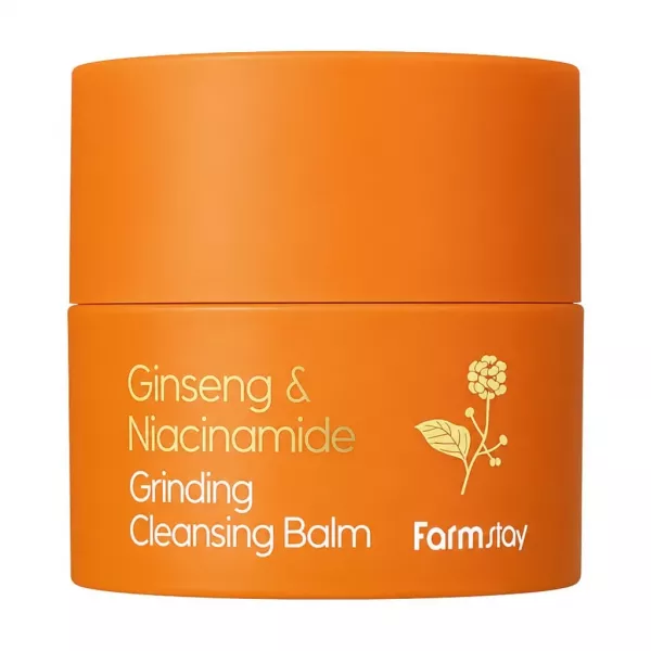 Farmstay Ginseng & Niacinamide Grinding Cleansing Balm ������������ ������� ��� ������� � ��������� �� �����������