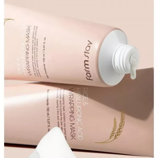 Farmstay Rice & Hyaluronic Acid Wrapping Mask �����-������ ��� ���� � ����� � ������������ ��������