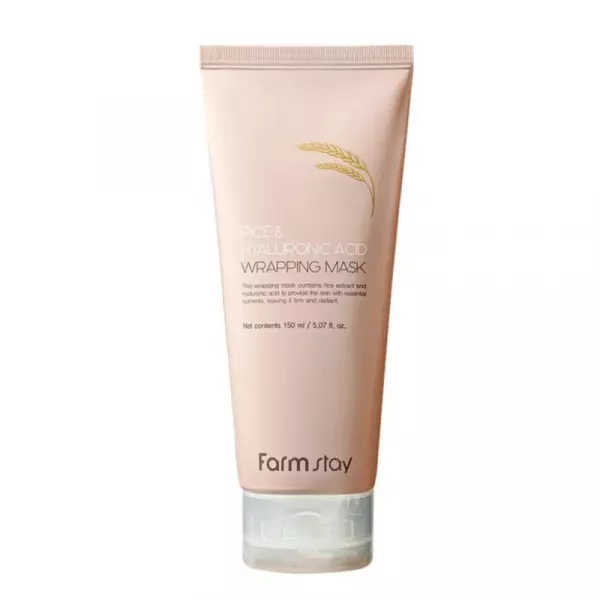 Farmstay Rice & Hyaluronic Acid Wrapping Mask �����-������ ��� ���� � ����� � ������������ ��������