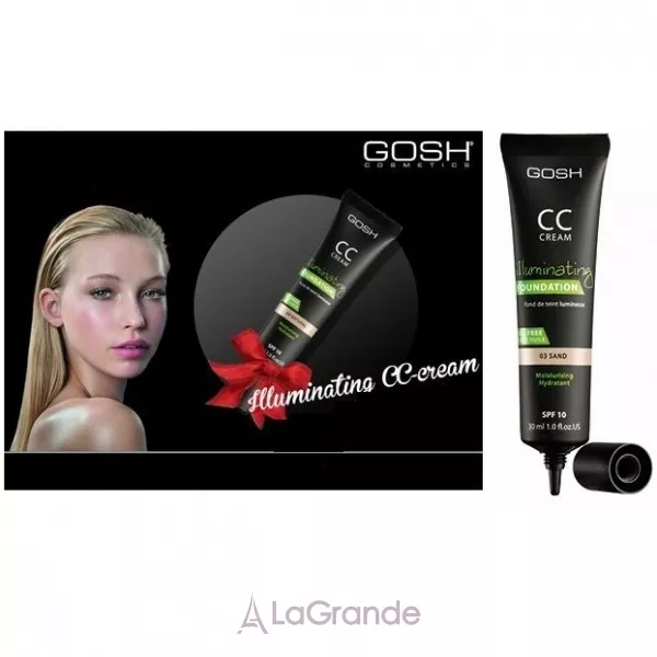 GOSH CC Cream illuminating foundation ��������������� ��������� ����-������