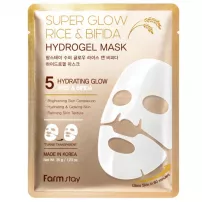 Farmstay Super Glow Rice & Bifida Hydrogel Mask ó��������� ����� � ����� �� ������