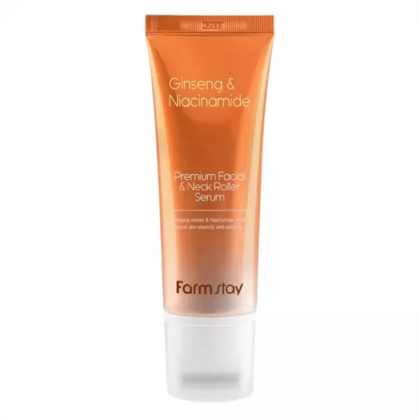 Farmstay Ginseng & Niacinamide Premium Facial & Neck Roller Serum ��������� ��� ������� �� �� � ��������� �� �����������