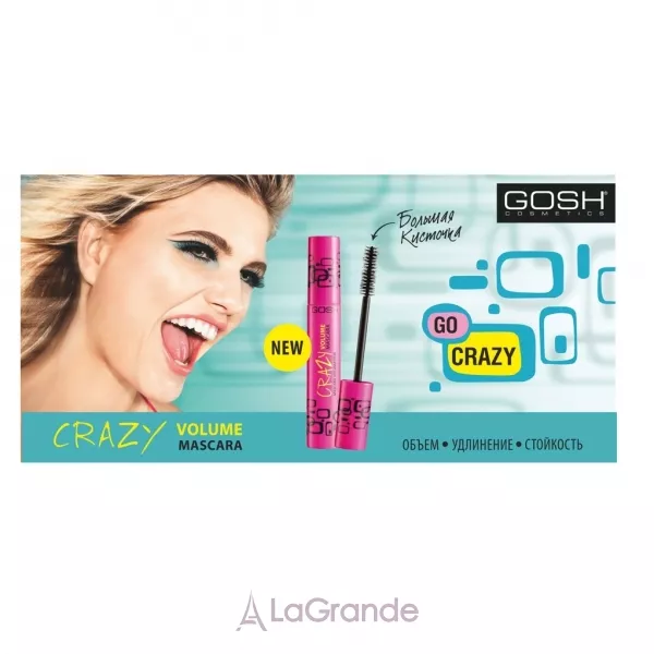 GOSH Crazy Volume Mascara ���� ��� ������