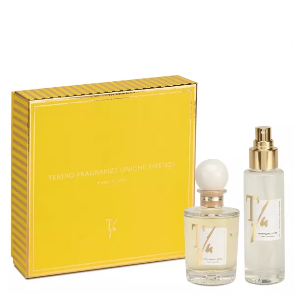 Teatro Fragranze Uniche Pompelmo Pepe Gift Box ���������� ����� (������������� � ��������� 100 �� + ����� ��� ����� 100 ��)