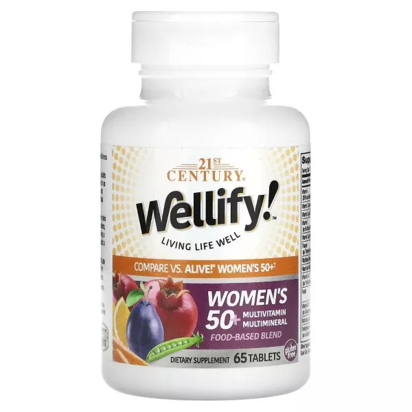21st Century Wellify Women's 50+ Multivitamin Multimineral ������������ �� ������������� ��� ���� 50+
