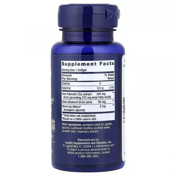 Life Extension PalmettoGuard Saw Palmetto and Beta-Sitosterol ������� ������� ��� ������� 