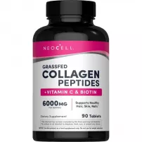 Neocell Grassfed Collagen Peptides + Vitamin C & Biotin 6000 mg ����������� ������� "������� ��������� + ������� � � ������", 6000 ��