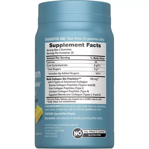 Neocell Multi Collagen Bio-Peptides Gummies ĳ������ ������� 