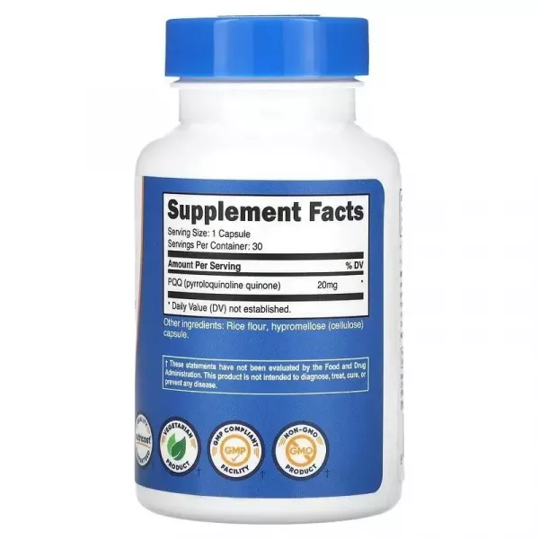 Nutricost PQQ 20 mg ĳ������ ������� 