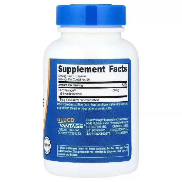 Nutricost Dihydroberberine 100 mg ĳ������ ������� 