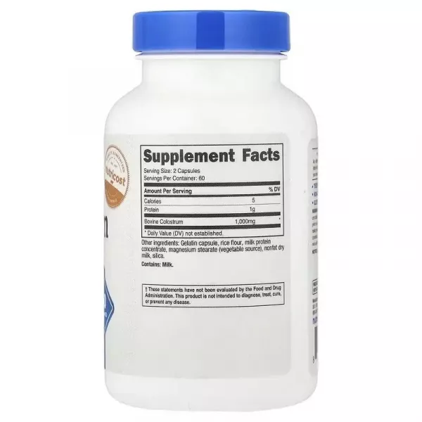 Nutricost Colostrum 1000 mg ������� ������� 