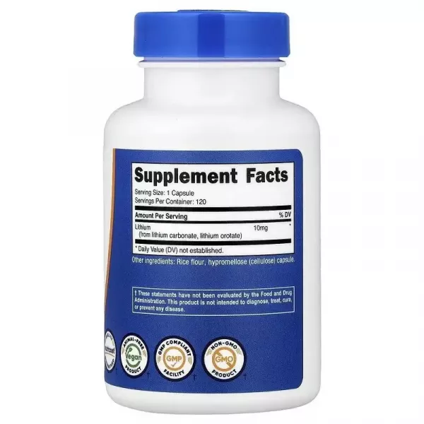 Nutricost Lithium Orotate 10 mg ĳ������ ������� 