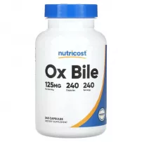 Nutricost Ox Bile 125 mg ����������� ������� "����� �����", 125 ��