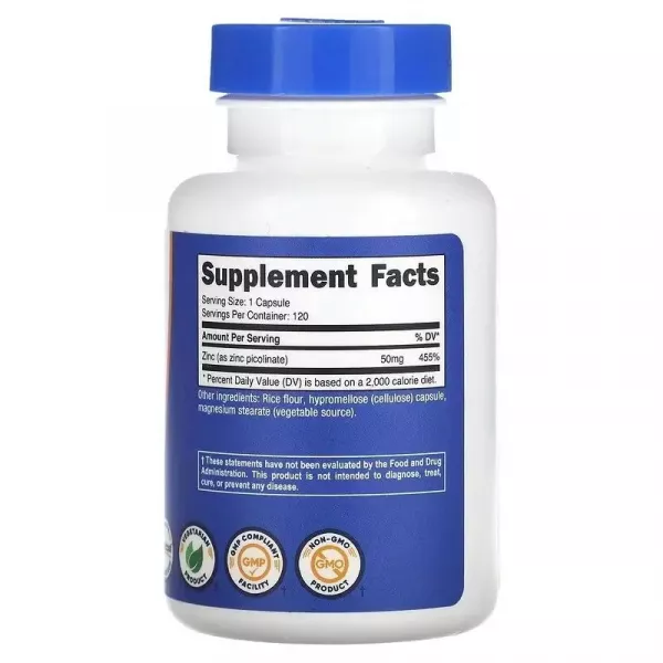 Nutricost Zinc Picolinate 50 mg ĳ������ ������� 