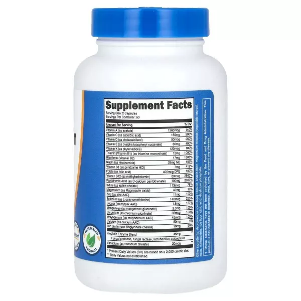 Nutricost Multivitamin Probiotics + 22 Vitamins & Minerals �������������� � ������������