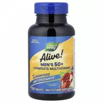Nature's Way Alive! Men's 50+ Complete Multivitamin ������������ ��� ������� 50+, ��������