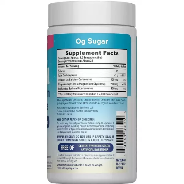 Natural Vitality MAXCALM Magnesium Glycinate Relaxing Drink Mix ĳ������ ������� � ������� 