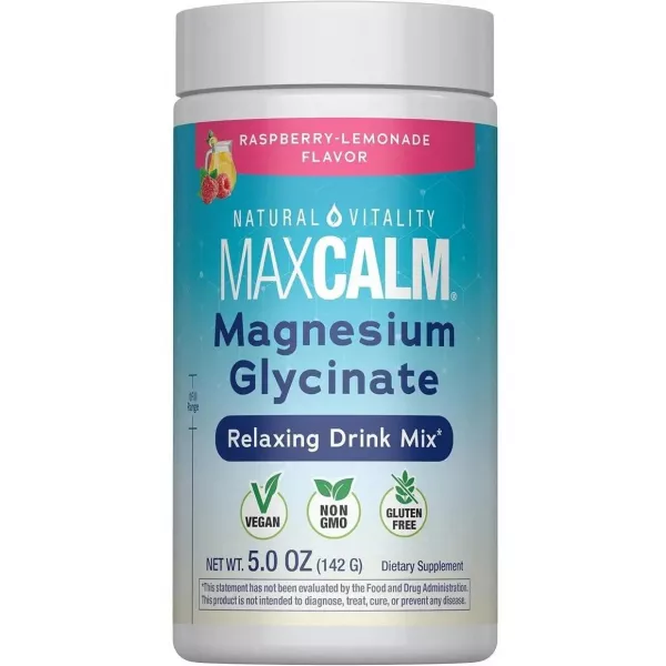 Natural Vitality MAXCALM Magnesium Glycinate Relaxing Drink Mix ĳ������ ������� � ������� 