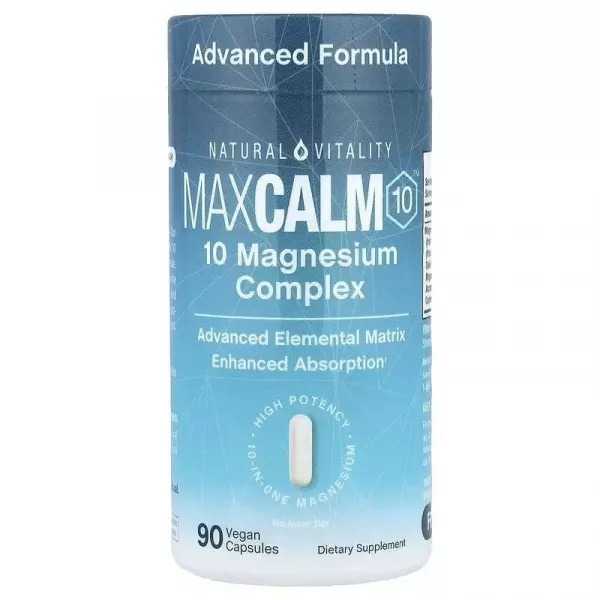 Natural Vitality MaxCalm 10 Magnesium Complex �������� ������, 300 ��