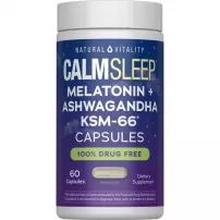Natural Vitality Calm Sleep Melatonin + Ashwagandha KSM-66 ����������� ������� "��������� � ����������"