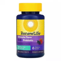Renew Life Ultimate Flora Kids Probiotic ����������� ������� ��� ����� "����������", 3 ���� ���, �� ������ ����