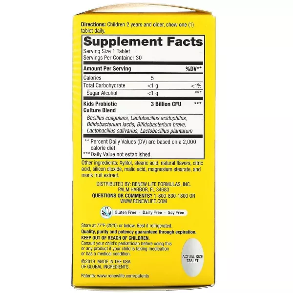 Renew Life Ultimate Flora Kids Probiotic ����������� ������� ��� ����� 
