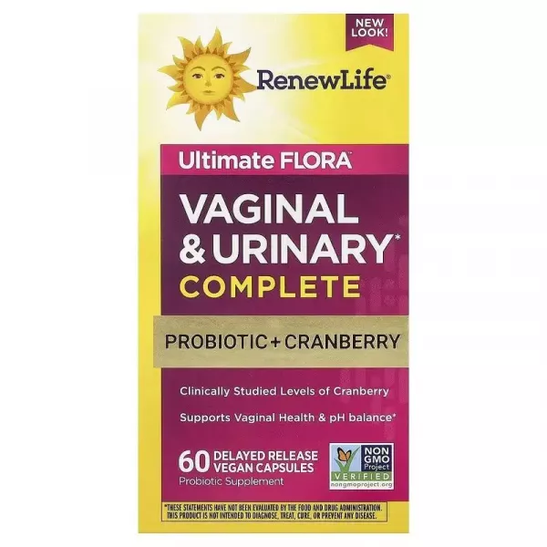 Renew Life Ultimate Flora Vaginal & Urinary Complete ����������� ������� ��� �������� ����������� � ������������ ��������