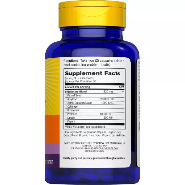 Renew Life Gas Stop Enzyme Formula ����������� ������� ��� �������� ���������