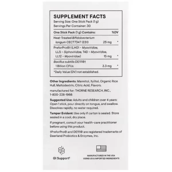 Thorne Research Complete Biotic ����������� �������� � ������ ���������