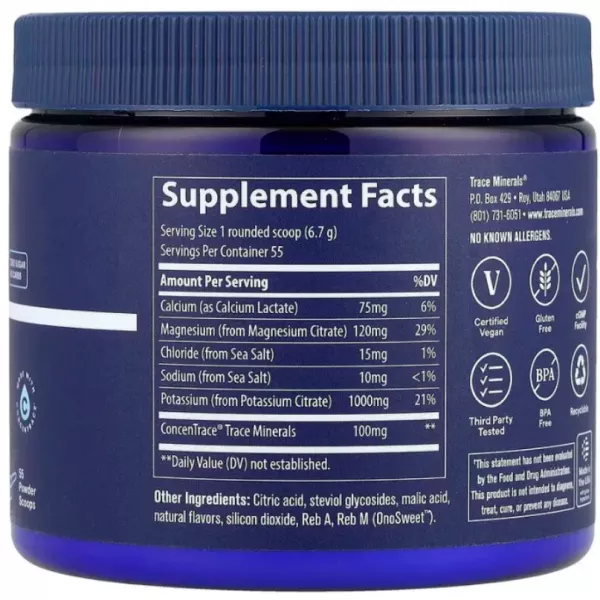 Trace Minerals Research Keto Electrolyte Powder ����-������������� ������� �� ������ ������ � �����
