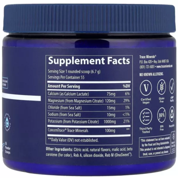 Trace Minerals Research Keto Electrolyte Powder ����-������������� ������� �� ������ ���������