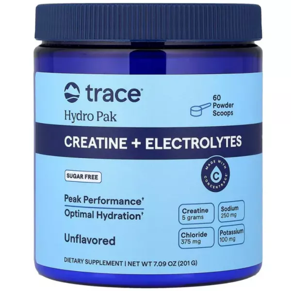 Trace Minarals Research Hydro Pak Creatine+Electrolytes Unflavored ������� ������� 