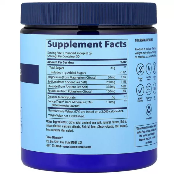 Trace Minerals Research Hydro Pak Creatine+Electrolytes ������� ������� 