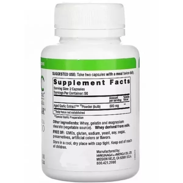 Kyolic Aged Garlic Extract Cardiovascular Original Formula ����������� ������� 
