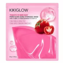 KIKIGLOW Tomato 70 NMN NAD PDRN Slow Aging Hydrogel Mask �������������� ������������ ����� � �������