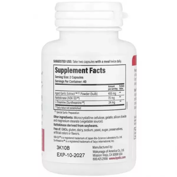 Kyolic Aged Garlic Extract Formula 109 ����������� ������� 
