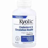 Kyolic Aged Garlic Extract, Cholesterol & Circulation Health Formula 150 ����������� ������� "�������� ������� � �����-3"