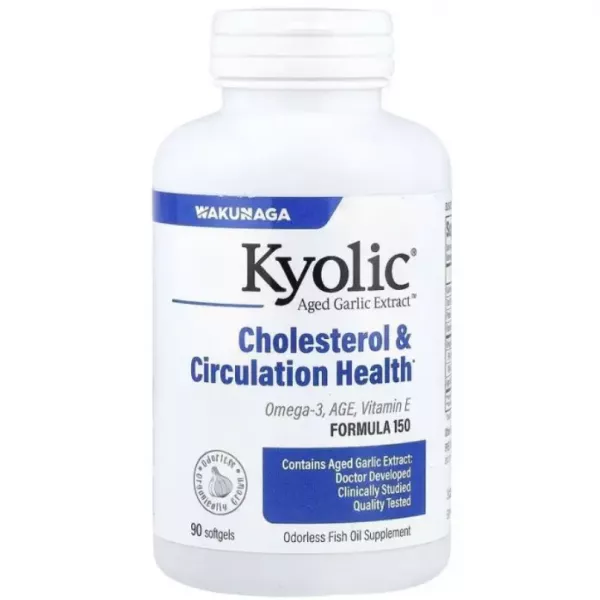 Kyolic Aged Garlic Extract, Cholesterol & Circulation Health Formula 150 ����������� ������� 