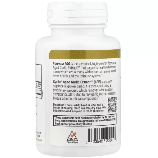 Kyolic Aged Garlic Extract Cardiovascular & Immune Formula 200 ����������� ������� 