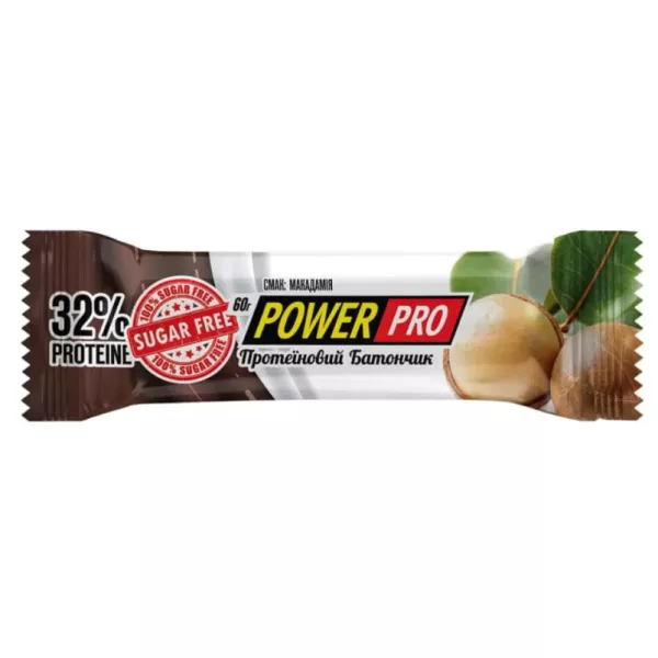 Power Pro Protein Bar 32% Macadamia Sugar Free ���������� �������� 