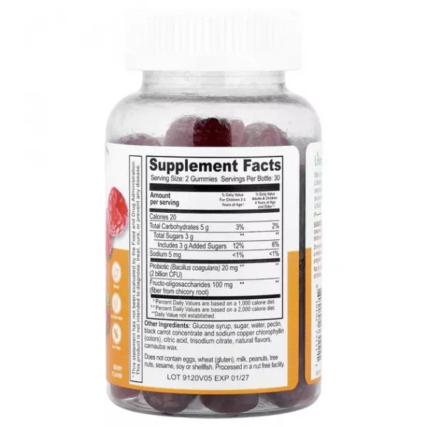 Lifeable Kids Probiotic 2 Billoin CFU Gummies ����������� ������� ��� ����� 